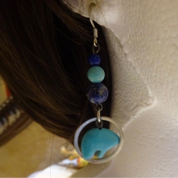 Bear Earrings - Picture 1 of 4